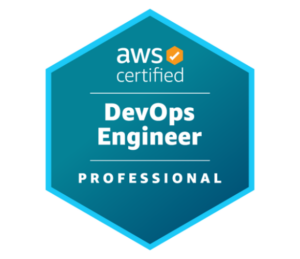 AWS Certified DevOps Engineer Professional badge.
