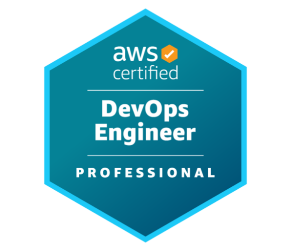 AWS Certified DevOps Engineer Professional badge.