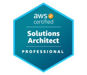 AWS Certified Solutions Architect Professional badge.