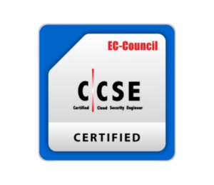 EC-Council Certified Cloud Security Engineer badge.