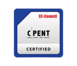 EC-Council Certified Penetration Testing Professional (C|PENT) badge.