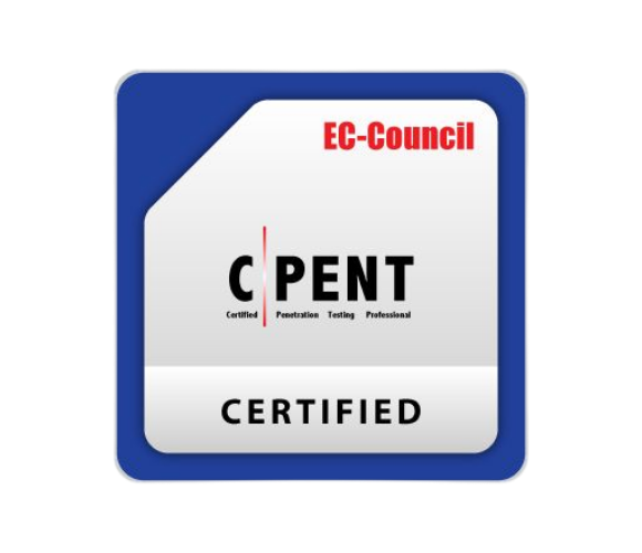 EC-Council Certified Penetration Testing Professional (C|PENT) badge.