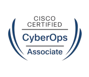 Cisco Certified CyberOps Associate badge.