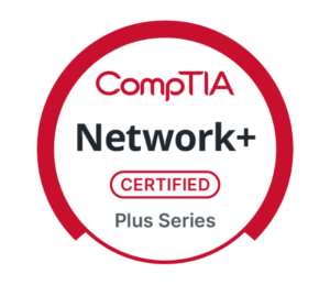 CompTIA Network+ Certified badge.