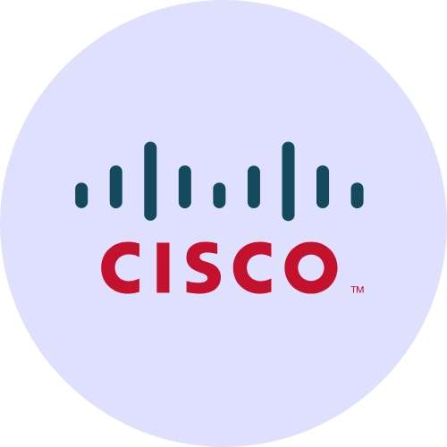 Cisco logo.