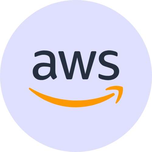 AWS logo.