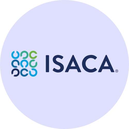 ISACA logo.