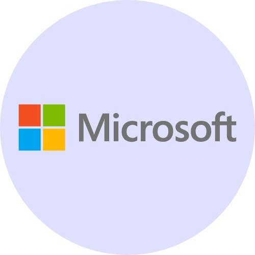 Microsoft logo.