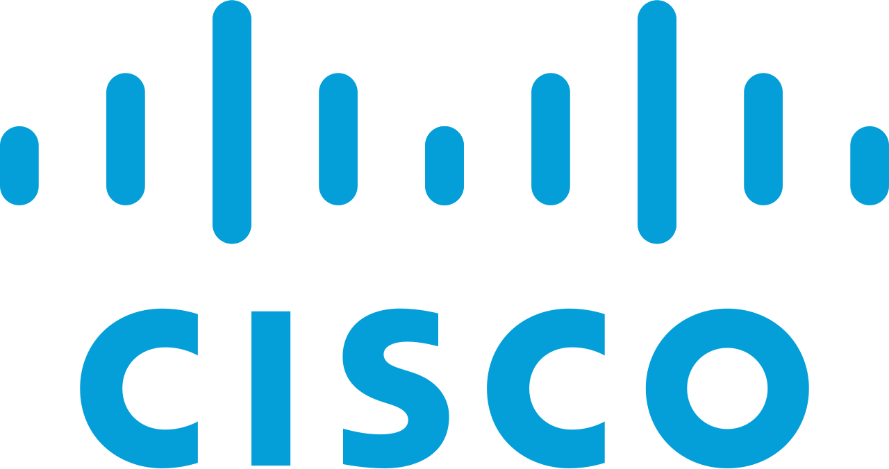 Cisco logo.