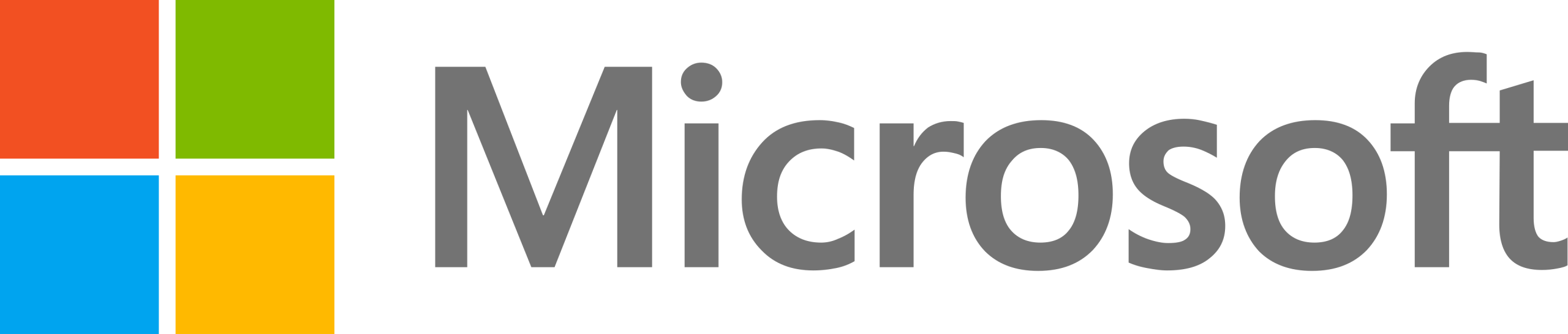 Microsoft logo.