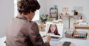 students participating in a live IT training class
